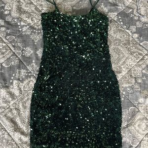 green lucy in the sky dress
